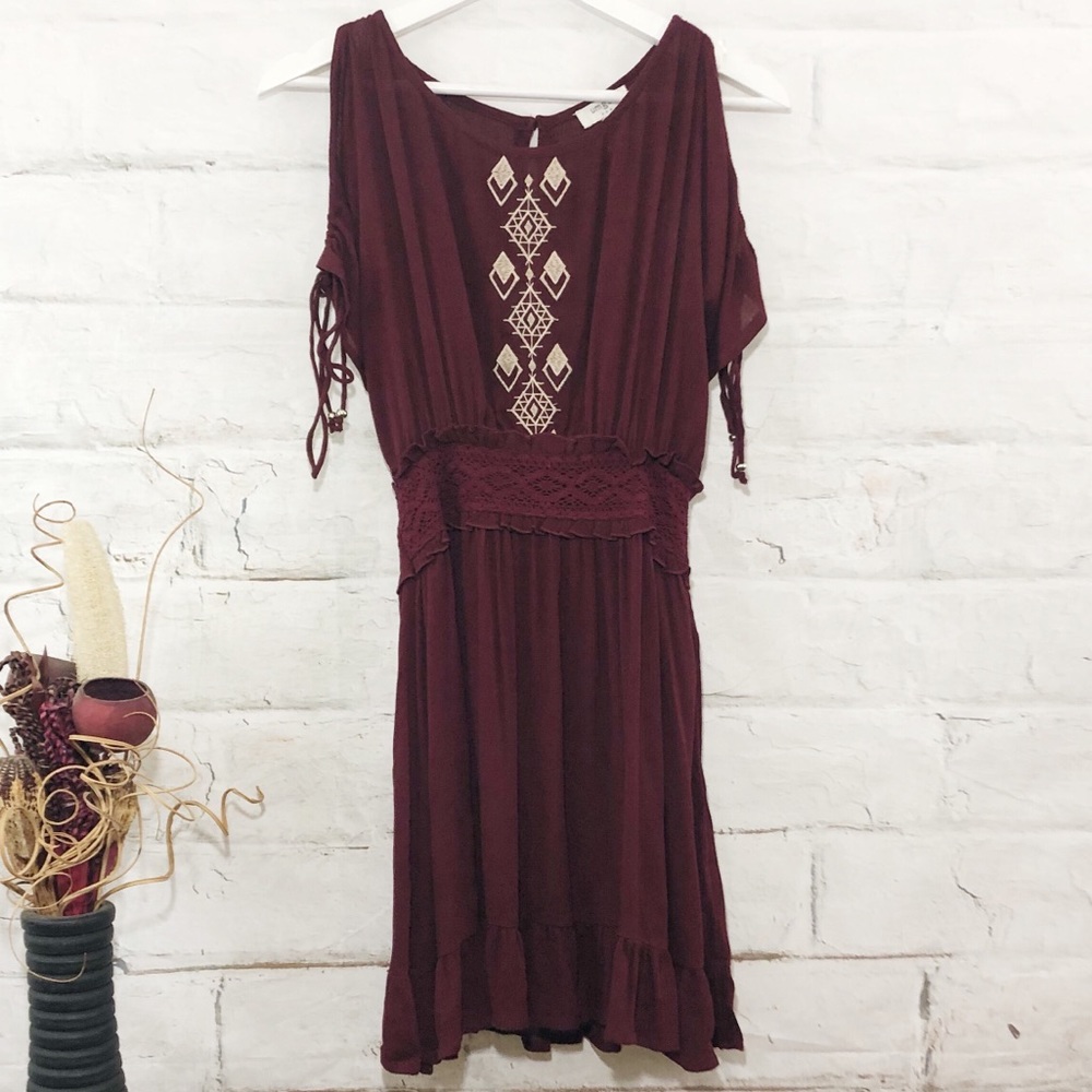 Wine Dress - Picture 2 of 5